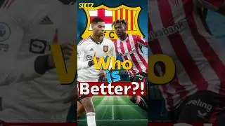 nico williams or rashford...who's better?! #barcelona #transfernews