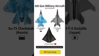 6th Gen Fighter Jets in Development ✈️ | Su-75 Checkmate, F-3 Godzilla, J-36 Venom