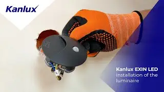 Installation of the Kanlux EXIN luminaire