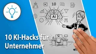10 unglaubliche KI-Hacks f&uuml;r Unternehmer 🚀 Spare 10 Std./Woche