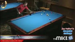 John Schmidt &ndash; Pt 2  - Derby City &ndash; One Pocket Ghost Challenge 2011