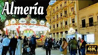Exploring Almería Europe | Peaceful Walking Tour in 4k