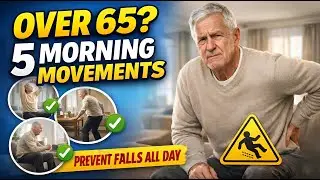 Вам больше 65? Эти 5 утренних упражнений предотвратят падения в течение всего дня.