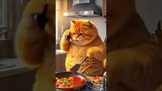 🎣 Orange Cat&rsquo;s Fish Feast! 🐟 | Fun Cooking & Celebration | BopBop Kids