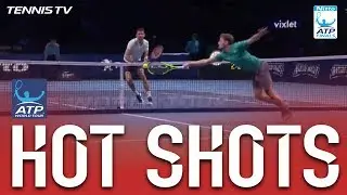 Dimitrov Strikes Back To Back Hot Shots Nitto ATP Finals 2017