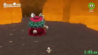 Super Mario Odyssey Moon Cave 2:45 Switch 2 WR
