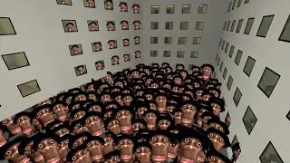 AUGH NEXTBOT IN THE HOTEL! HELP!!! GARRY'S MOD #gmod