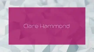 Clare Hammond - appearance