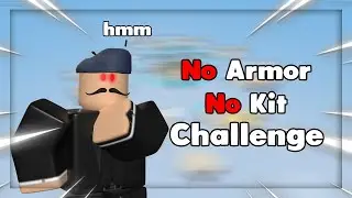 No Armor No Kit Challenge in Solo (Roblox Bedwars)