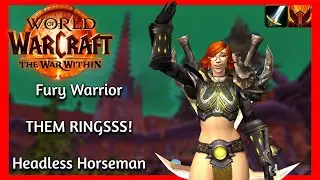WoW Война Внутри PvE: Кольца Хэллоуина для ТВИНКА 11 УРОВНЯ (Воин Ярости) Тыквовинские забеги