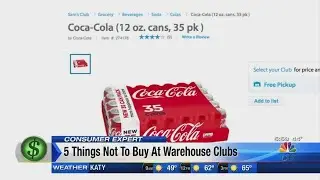 5 Things Not To Buy At Warehouse Clubs