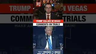Former President Trump makes appearance in Vegas #LasVegas #trump #politics #usa #election