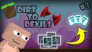 Growtopia - Dirt to Devils #3 | Collecting Seeds! (Part #1)