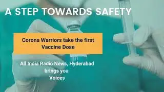 A STEP TOWARDS SAFETY  - Dr. Kondal Rao, DMHO, Nalgonda (24.03.2021)