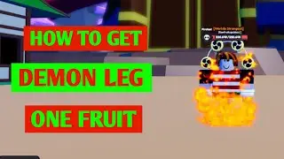 How To Get Demon Leg In One Fruit (2025) | How To Get Dark Leg V2 In One Fruit Simulator