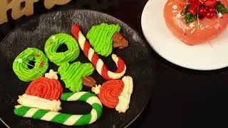 Transform Dough into Christmas Magic 🎄 Create Colorful Cookies and Donuts with Liquid Food Coloring