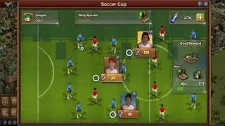 FoE Soccer Cup 2019. Scoring goal with short passes only