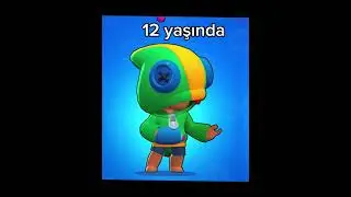 Brawl Stars karakterleri ka&ccedil; yaşında😳#brawlstars