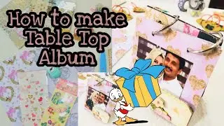 Table Top Album Tutorial For Beginners|Craftlane