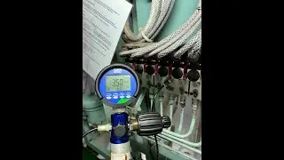 How to use the Pressure Calibrator #marineelectrician #shipselectrician