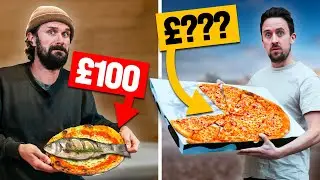 Cheapest Pizza VS Most Expensive Pizza