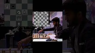 When you realize you are LOST 💔 #chessedit #gukehs #fedoseev #blunder #tatasteelchess2026