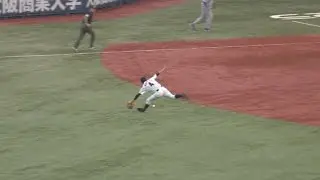 MLB@JPN: Japanese call of Kikuchi's slick defense