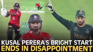 Blazing Start, Shocking End &ndash; Kusal Perera&rsquo;s Run Out Turns the Tide | HBL PSL X | M3O1K
