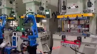 QINFENG transfer robot for metal stamping.