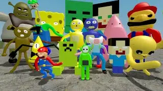 NEW ALL 3D SANIC CLONES MEMES in Garry's Mod!