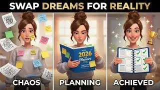 Swap DREAMS for REALITY with the 2026 Planner – Dive In!