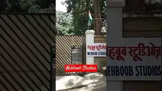 Mehboob Studios 🎭📽❤ #youtubeshorts #mehboob studios #bandra #mumbai