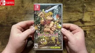 Tiny Barbarian DX Nintendo Switch Unboxing