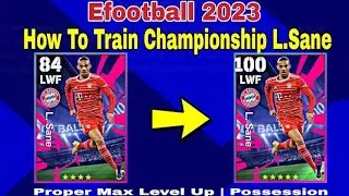 100 rated leroy sane efootball 2023 gameplay🔥|#efootballguyyt#efootball 2023 mobile