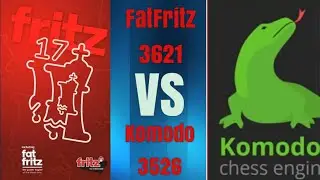 FatFritz (Fritz AI) vs Komodo 13 Blitz Game