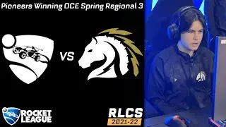 [Scrub POV] Pioneers Winning RLCS 2021-22 OCE Spring Regional 3