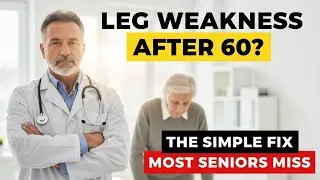 Leg Weakness After 60? The Simple Fix Most Seniors Miss! |Daily Fitness Guide
