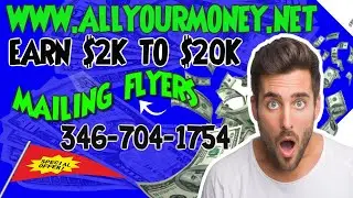 🤯Crazy Cash Flyer, I KEEP IT ALL, I keep it all postcard, 🥊Fast Lady Postcard and Flyers Program🥊
