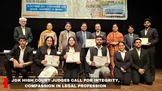 J&K High Court Judges call for integrity, compassion in legal profession