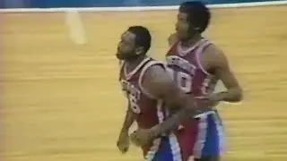 Bob Lanier Pistons 20pts 9rebs 6asts vs Jazz (1978)