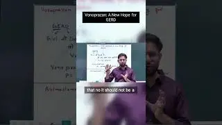 Say goodbye to GERD with Vonoprazan - a revolutionary solution!M3 Academy Mnemonics