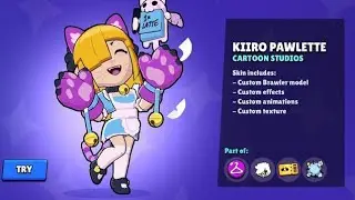 BRAWLSTARS KİİRO PAWLETTE Yİ ALDIM