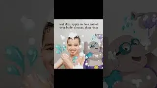 Aveeno Kids Sensitive Skin Face & Body Wash Demo