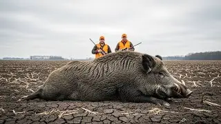 MONSTER WILD BOAR! -2 You Won't Believe the Size of the Wild Boar We Hunted!