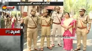 IPS Family: IPS Officer Vishnu Vardhan - Sakshi Exclusive