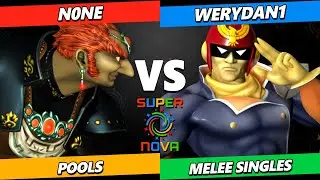 Supernova 2025 - n0ne (Ganondorf) Vs. Werydan1 (Captain Falcon) Smash Melee Tournament