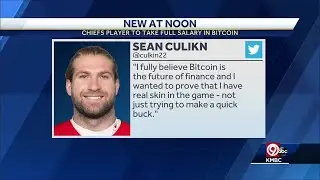 Kansas City Chiefs tight end Sean Culkin becomes first NFL player to convert entire salary into B...