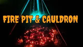 Halloween Fire Pit & Cauldron
