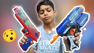 I BOUGHT COOLEST TOY GUN FOR AMAZON (Gear And Blaster Gun) 🤩🤩 #toysunboxing