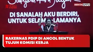Rakernas PDIP di Ancol Bentuk Tujuh Komisi Kerja #beritasatu
